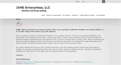 Desktop Screenshot of jamstesting.com
